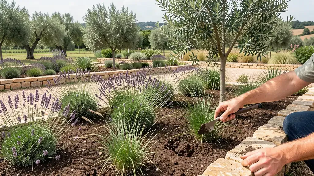 Création de jardin - Vert et Eau dans le Vaucluse